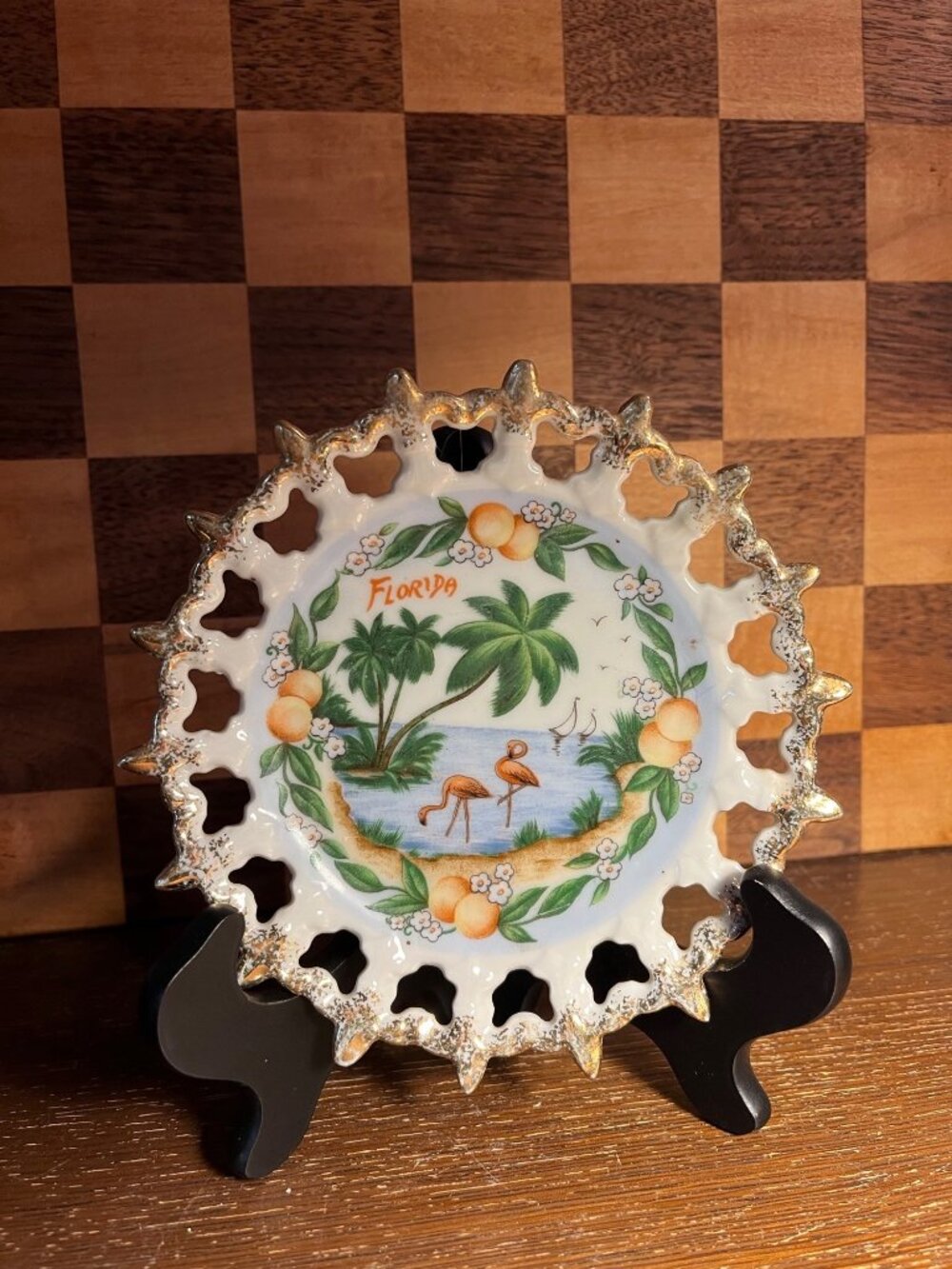 Florida Souvenir Decorative Plate A1112
